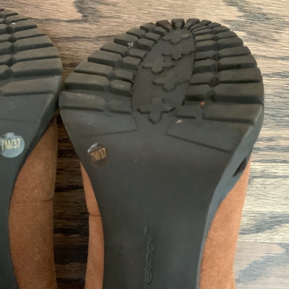 BCBGeneration Brown Suede Lugsole Heeled Boots - Picture 10 of 10